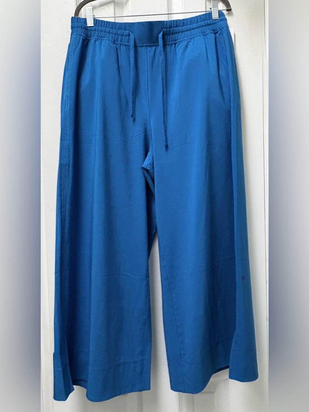 CRZ YOGA Feathery-Fit Drapey Wide Leg Pants in Royal Blue